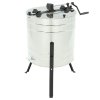4-frame diagonal manual honey extractor, diameter 600mm universal basket - BASIC LINE
